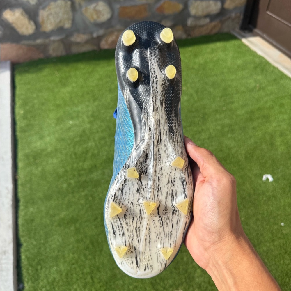 Blue Adidas X 19.1 soccer cleats - Picture 16 of 17